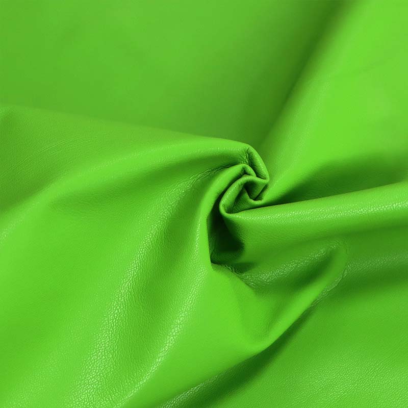Superzachte wollen achterkant, elastisch PU-kunstleer voor kleding Superzachte wollen achterkant, elastisch PU-kunstleer voor kleding