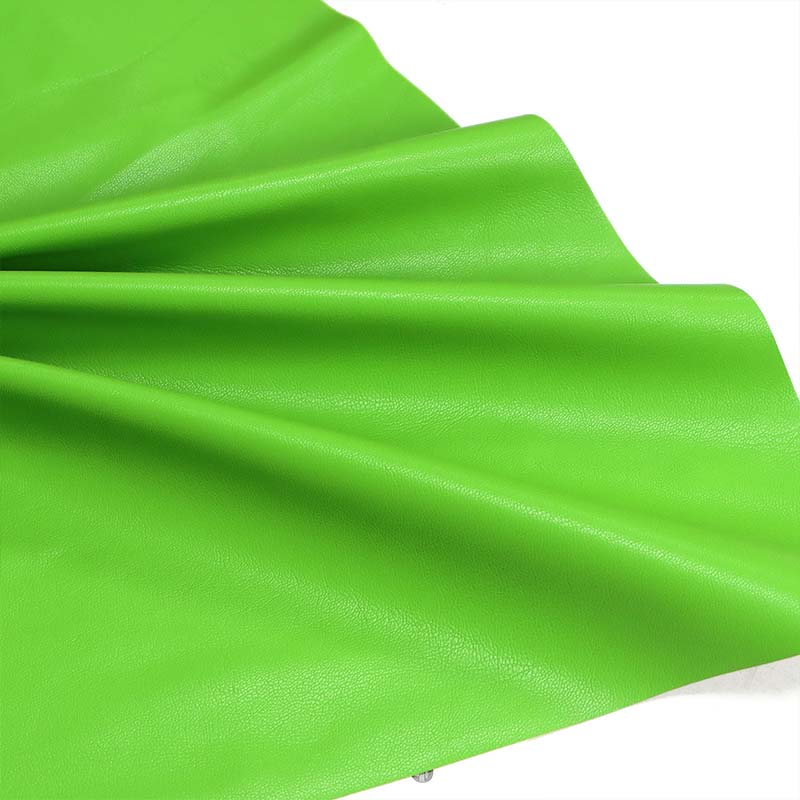 Superzachte wollen achterkant, elastisch PU-kunstleer voor kleding