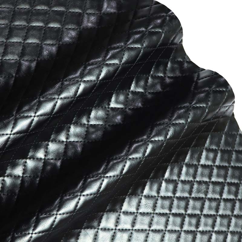 Huisbekleding met diamantpatroon PVC-imitatieleer Huisbekleding met diamantpatroon PVC-imitatieleer