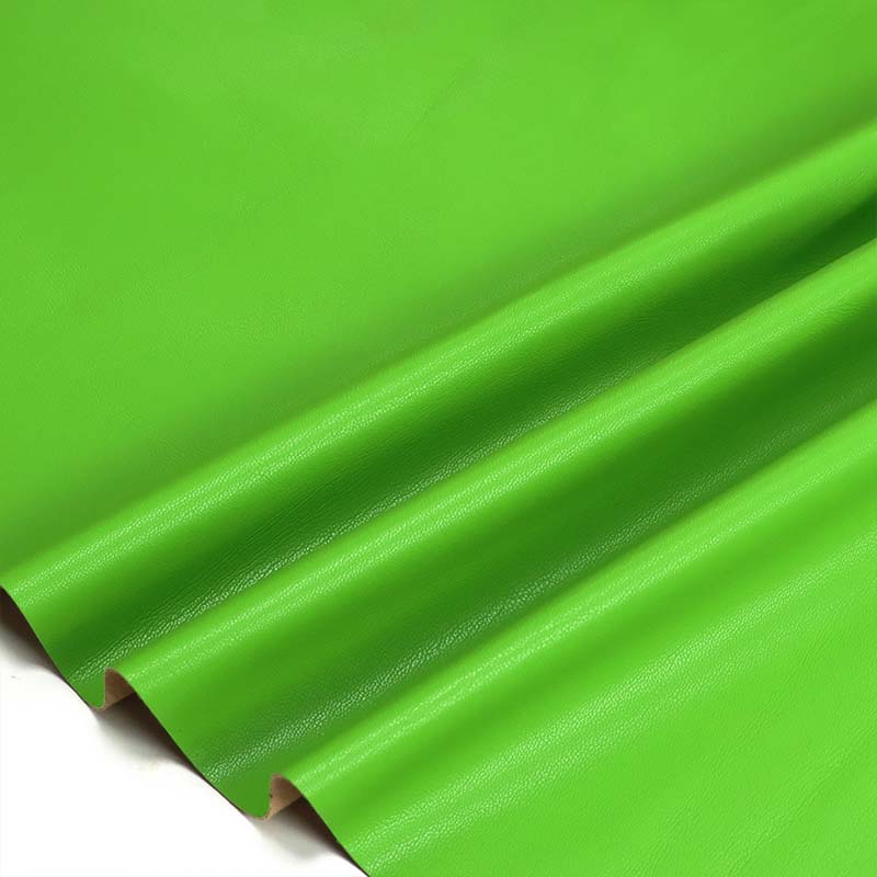 Superzachte wollen achterkant, elastisch PU-kunstleer voor kleding